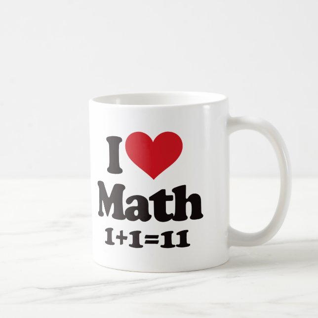I Liebe-Mathe! Kaffeetasse (Rechts)