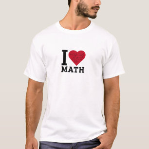 I Liebe Mathe - Math Lover T-Shirt