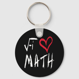 I Liebe-Mathe-Schlüsselanhänger Schlüsselanhänger