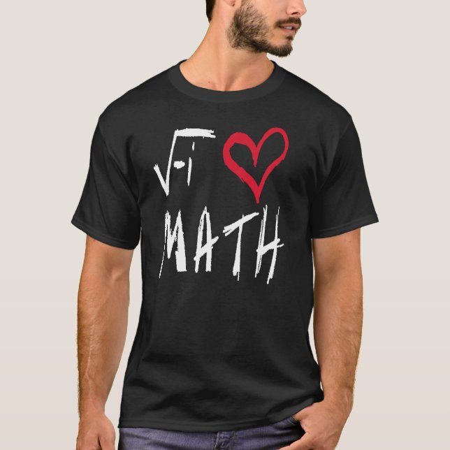 I Liebe-Mathe-T - Shirt (Vorderseite)