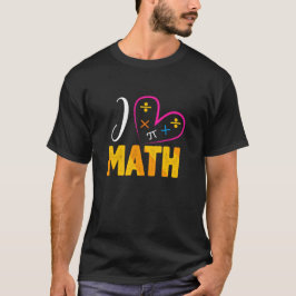 I Liebe Mathematik School T-Shirt