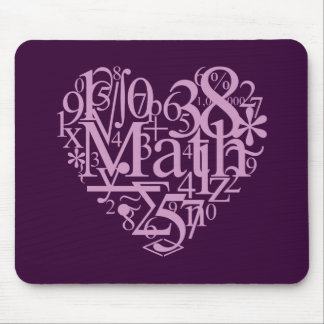 I Liebe MathMousepad Mousepad