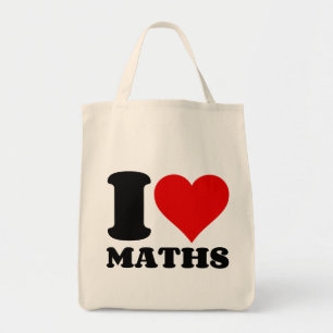 I LIEBE MATHS TRAGETASCHE