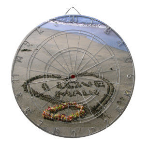 I Liebe Maui Dartscheibe