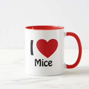 I Liebe Mäuse Tasse