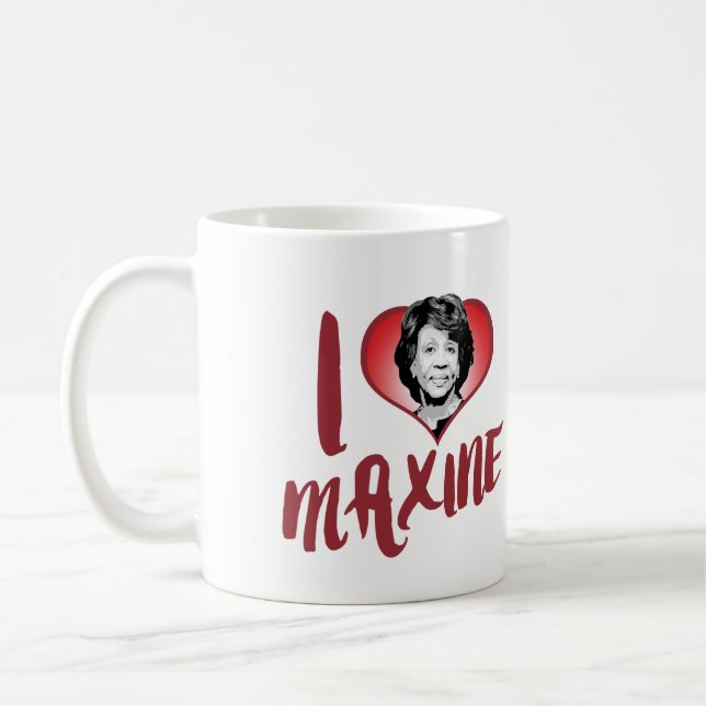 I Liebe Maxine Wasser - Kaffeetasse (Links)