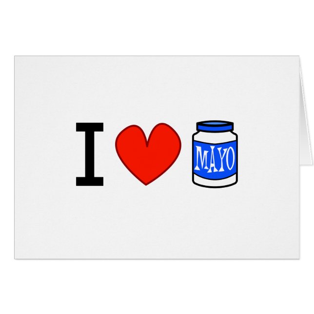 I Liebe Mayo! (Vorderseite (Horizontal))