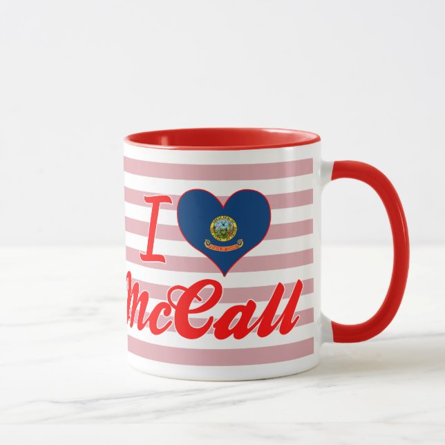 I Liebe McCall, Idaho Tasse (Rechts)