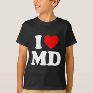 I Liebe Md Heart Maryland T-Shirt