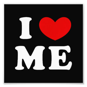 I LIEBE ME FOTODRUCK