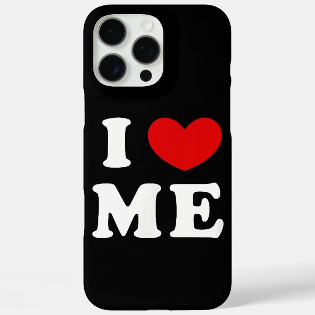 I LIEBE ME iPhone 16 PRO MAX HÜLLE (Rückseite)
