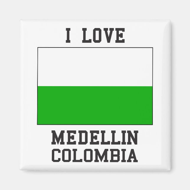 I Liebe Medellin Magnet (Vorne)