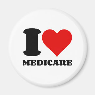 I LIEBE MEDICARE MAGNET