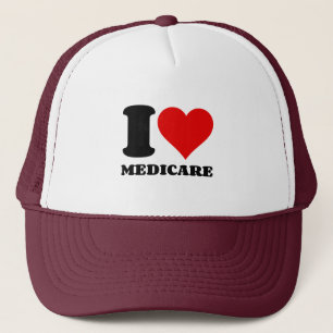 I LIEBE MEDICARE TRUCKERKAPPE