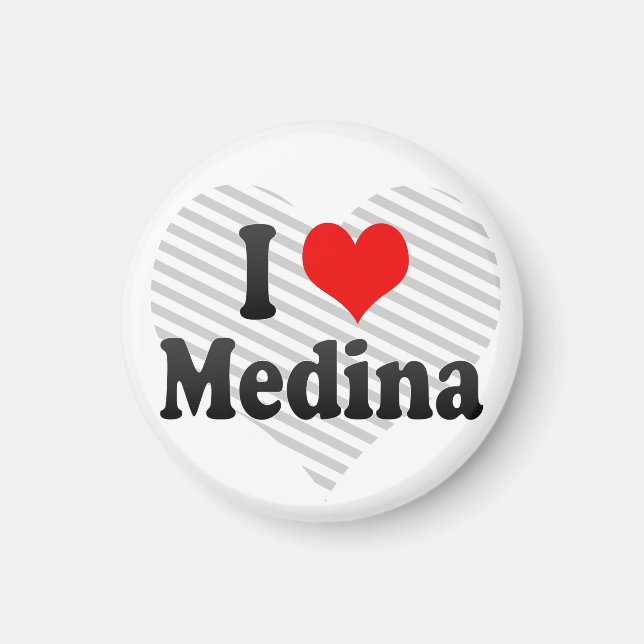 I Liebe Medina, Saudi-Arabien Magnet (Vorne)