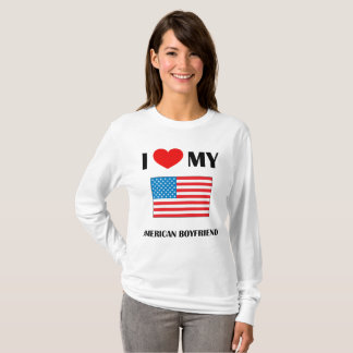 I Liebe mein amerikanischer Freund T-Shirt