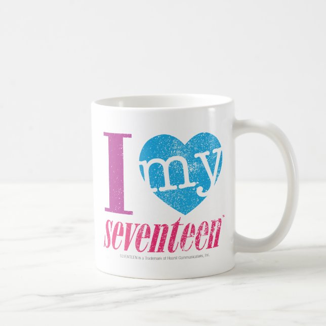 I Liebe mein Aqua 17 Kaffeetasse (Rechts)