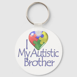 I Liebe mein autistischer Bruder Schlüsselanhänger