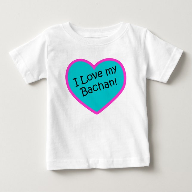 I Liebe mein Bachan T - Shirt (Vorderseite)