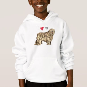 I Liebe mein Bergamasco Hoodie