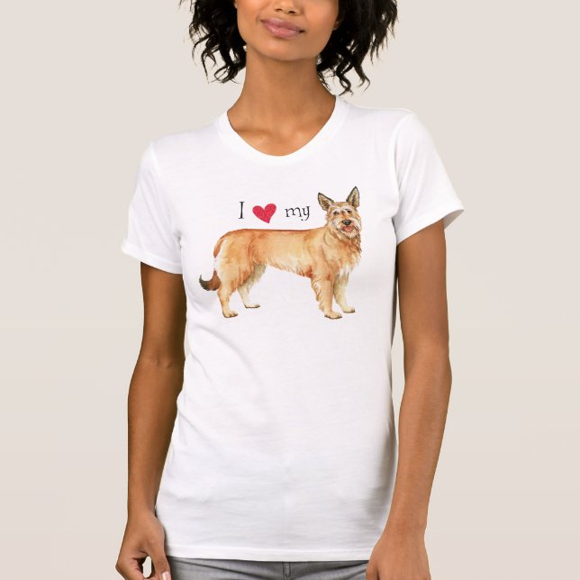 I Liebe mein Berger Picard T-Shirt (Vorderseite)