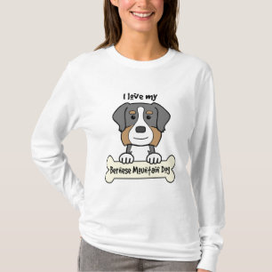 I Liebe mein Bernese Gebirgshund T-Shirt