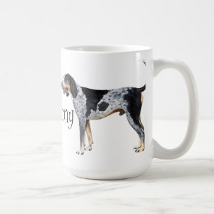 I Liebe mein Bluetick Coonhound Kaffeetasse