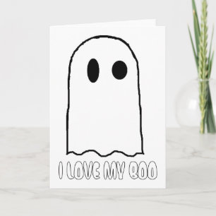 I LIEBE MEIN BOO KARTE