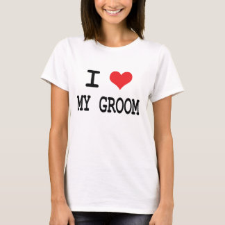 I Liebe mein Bräutigam T-Shirt