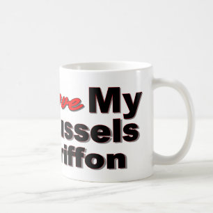 I Liebe mein Brüssel Griffon Kaffeetasse