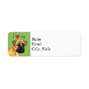 I Liebe mein Bullmastiff