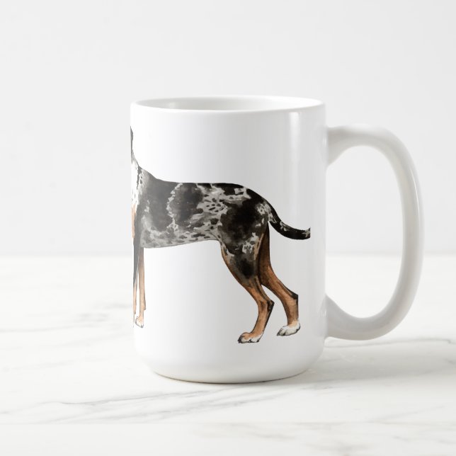 I Liebe mein Catahoula Kaffeetasse (Rechts)
