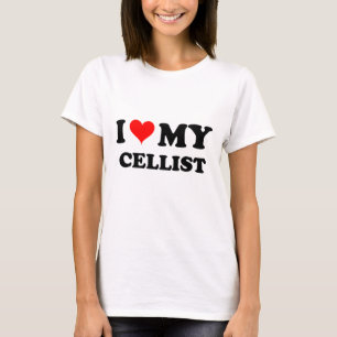 I Liebe mein Cellist T-Shirt