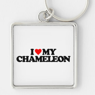 I LIEBE MEIN CHAMÄLEON SCHLÜSSELANHÄNGER