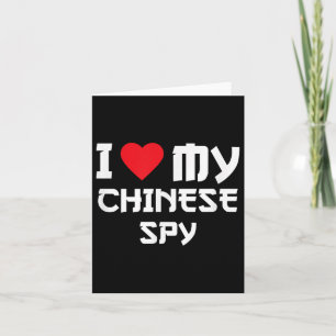 I Liebe Mein chinesischer Spion _2 Karte