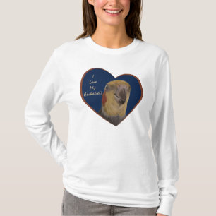 I Liebe mein Cockatiel! Herz T-Shirt