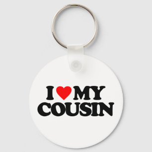 I LIEBE MEIN COUSIN SCHLÜSSELANHÄNGER
