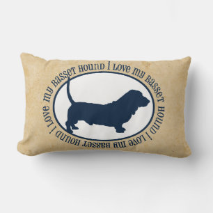 I Liebe mein Dachshund-Jagdhund Lendenkissen