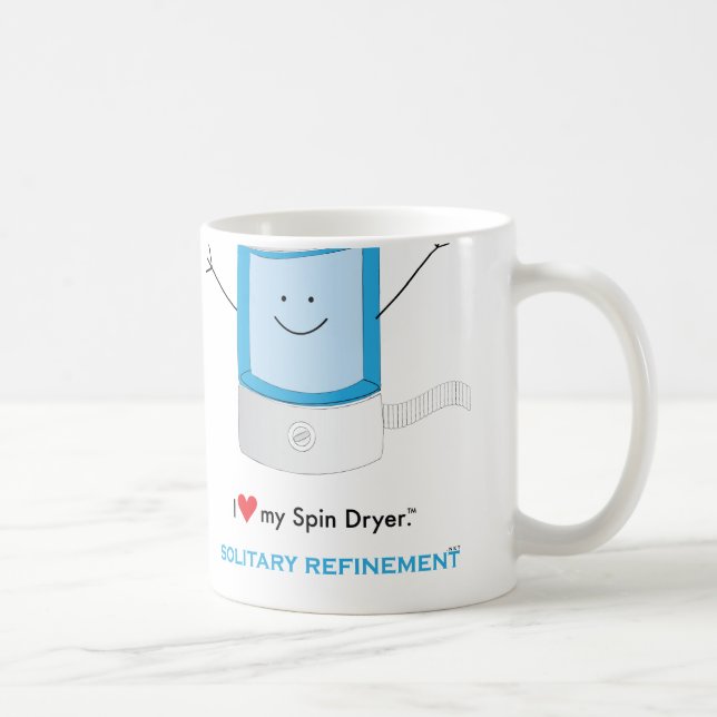 I Liebe mein Drehbeschleunigungs-Trockner Kaffeetasse (Rechts)