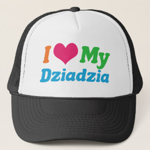 I Liebe Mein Dziadzia Truckerkappe