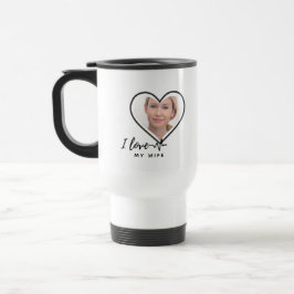 I Liebe Mein Ehefrau FOTO Geschenk - Bester Freund Reisebecher