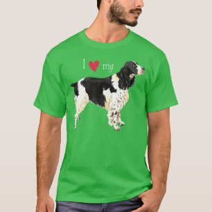 I Liebe mein englischer SpringerSpaniel T-Shirt