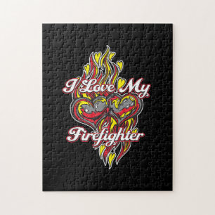 I Liebe mein Feuerwehrmann