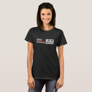 I Liebe mein Feuerwehrmann T-Shirt
