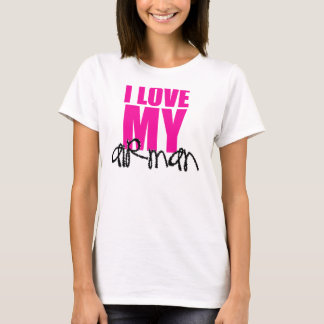 I Liebe mein Flieger-T-Shirt T-Shirt