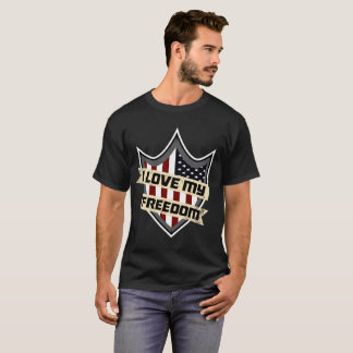 I Liebe mein Freiheits-T - Shirt für Männer und