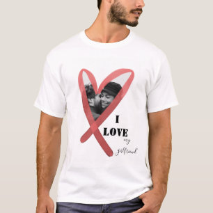 I LIEBE MEIN FREUND-FOTO T-Shirt