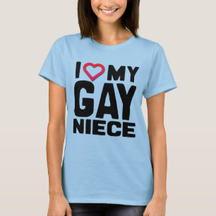 I LIEBE MEIN GAY NIECE - T-Shirt