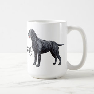 I Liebe mein Gelockt-Überzogener Retriever Kaffeetasse