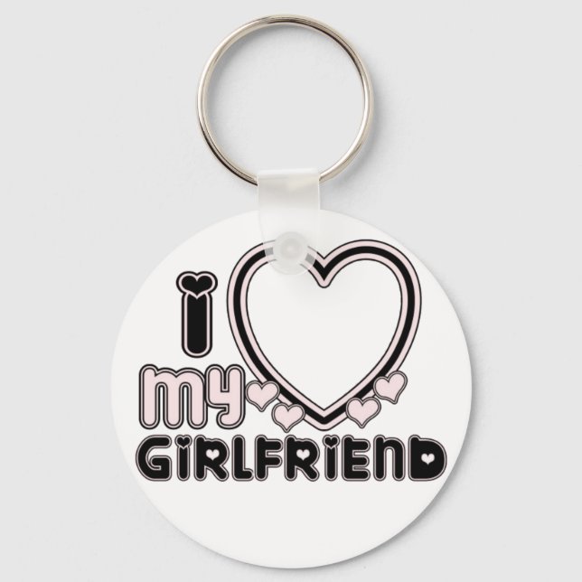 i Liebe mein gf Schlüsselanhänger (Vorderseite)